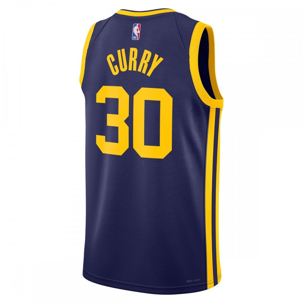 Stephen Curry Golden State Warriors Jordan Brand 2022/23 Statement Edition Swingman Jersey - Navy-Pro Kit Vault | Brand New 26/27 Sports Jerseys